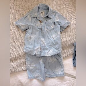 Baby Bgosh two piece button up